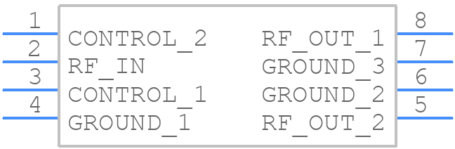 MSWA-2-20+ - Mini-Circuits - PCB symbol