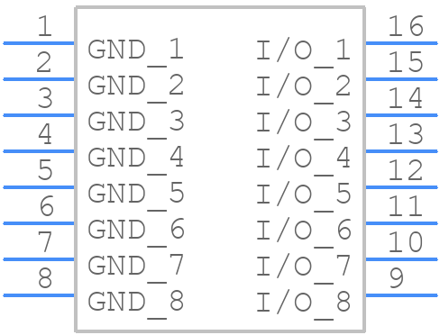 CDNBS16-T05C - Bourns - PCB symbol
