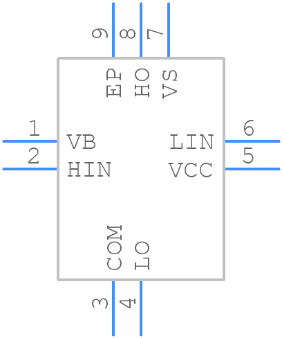DGD0590AFU-7 - Diodes Incorporated - PCB symbol