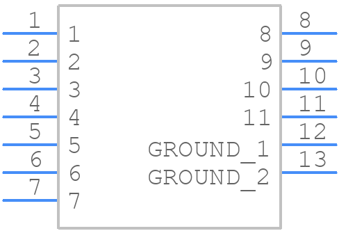 B65816N1011D001 - TDK - PCB symbol