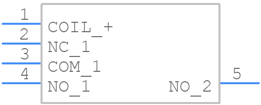 EC2-5NJ - Yageo Group - PCB symbol