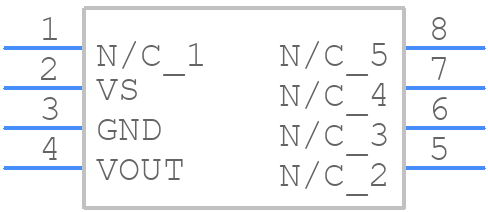 MPXHZ6250AC6T1 - NXP - PCB symbol