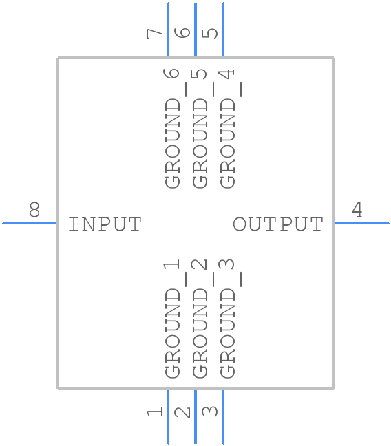 LFCG-1200+ - Mini-Circuits - PCB symbol