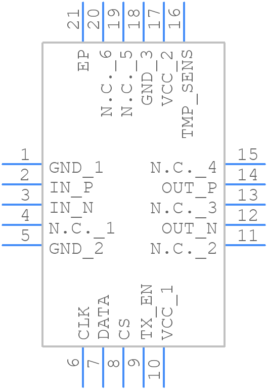 BGA3131J - NXP - PCB symbol