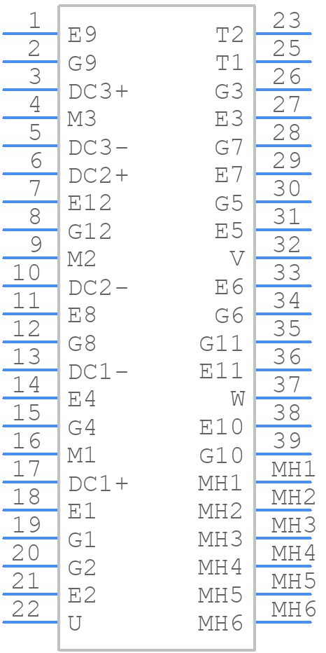 FS3L40R07W2H5FB11BOMA1 - Infineon - PCB symbol