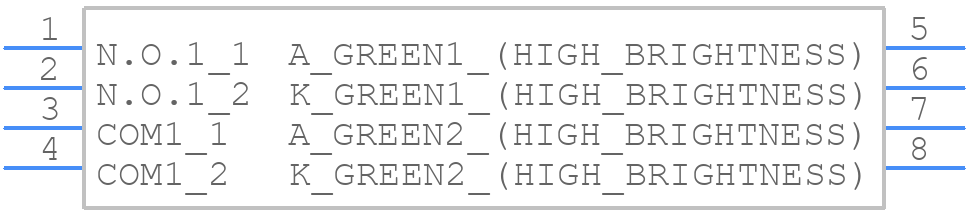 B3W-9002-HG2N - OMRON Electronics - PCB symbol