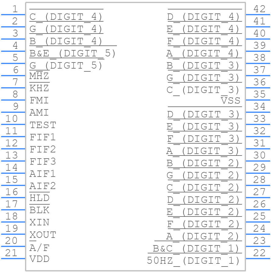 LC7265 - Sanyo - PCB symbol