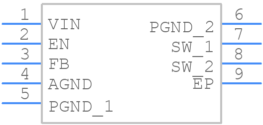 XR2204 - Xysemi - PCB symbol