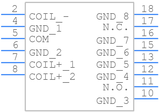 ARS16Y4H - Panasonic - PCB symbol