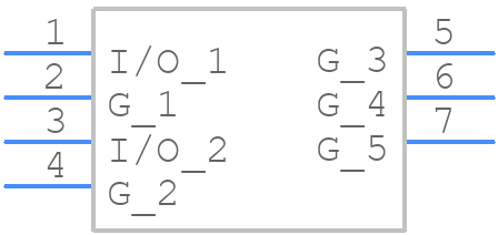 B69812N1847E375 - TDK - PCB symbol