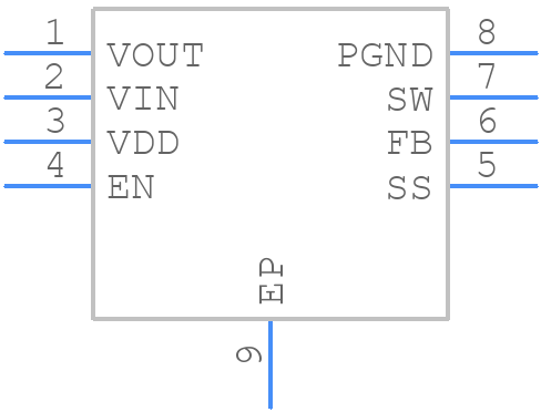 MIC2605YML-TR - Microchip - PCB symbol