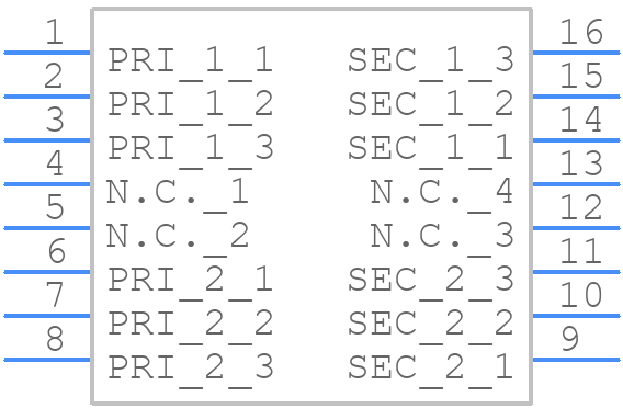 TLA-3T109LF - TDK - PCB symbol