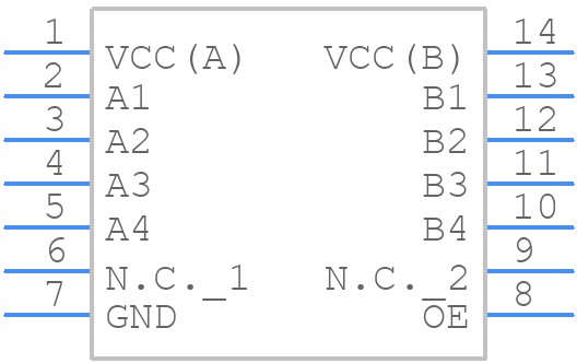 NXB0104PW-Q100J - Nexperia - PCB symbol