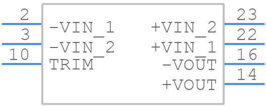 JHM0324S12 - XP POWER - PCB symbol