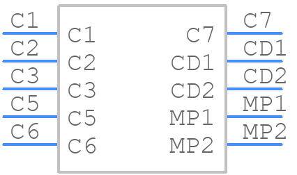 MUP-C720 - MUP - PCB symbol