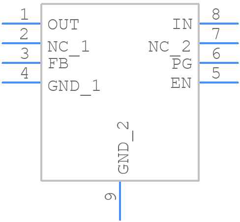 PPS74601PQWDRBRQ1 - Texas Instruments - PCB symbol