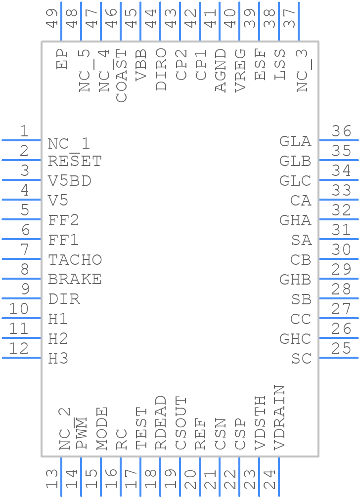 AMT49413KEVSR-J - Allegro Microsystems - PCB symbol