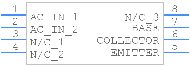 MOC256M - onsemi - PCB symbol