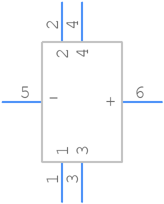 TL1260RQRBLK - E-Switch - PCB symbol