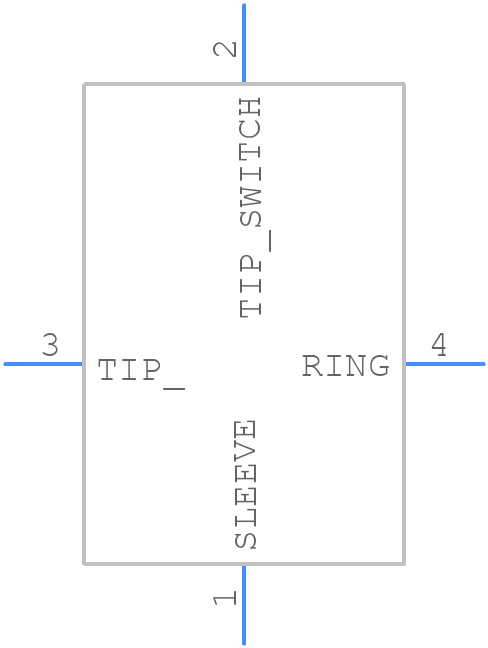 SJ-2504N - Same Sky - PCB symbol