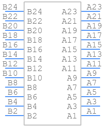 0015477524 - Molex - PCB symbol