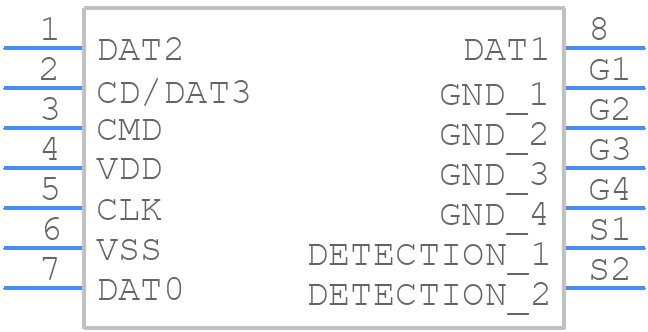 112A-TAAR-R02 - ATTEND - PCB symbol