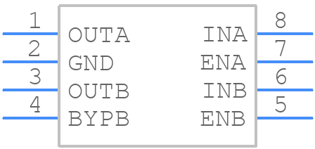 MIC5210-5.0YMM - Microchip - PCB symbol