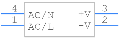 MFM-05-15 - Mean Well - PCB symbol