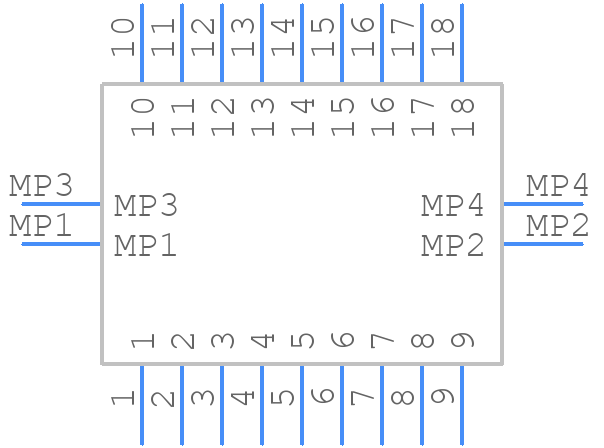 1438543-1 - TE Connectivity - PCB symbol