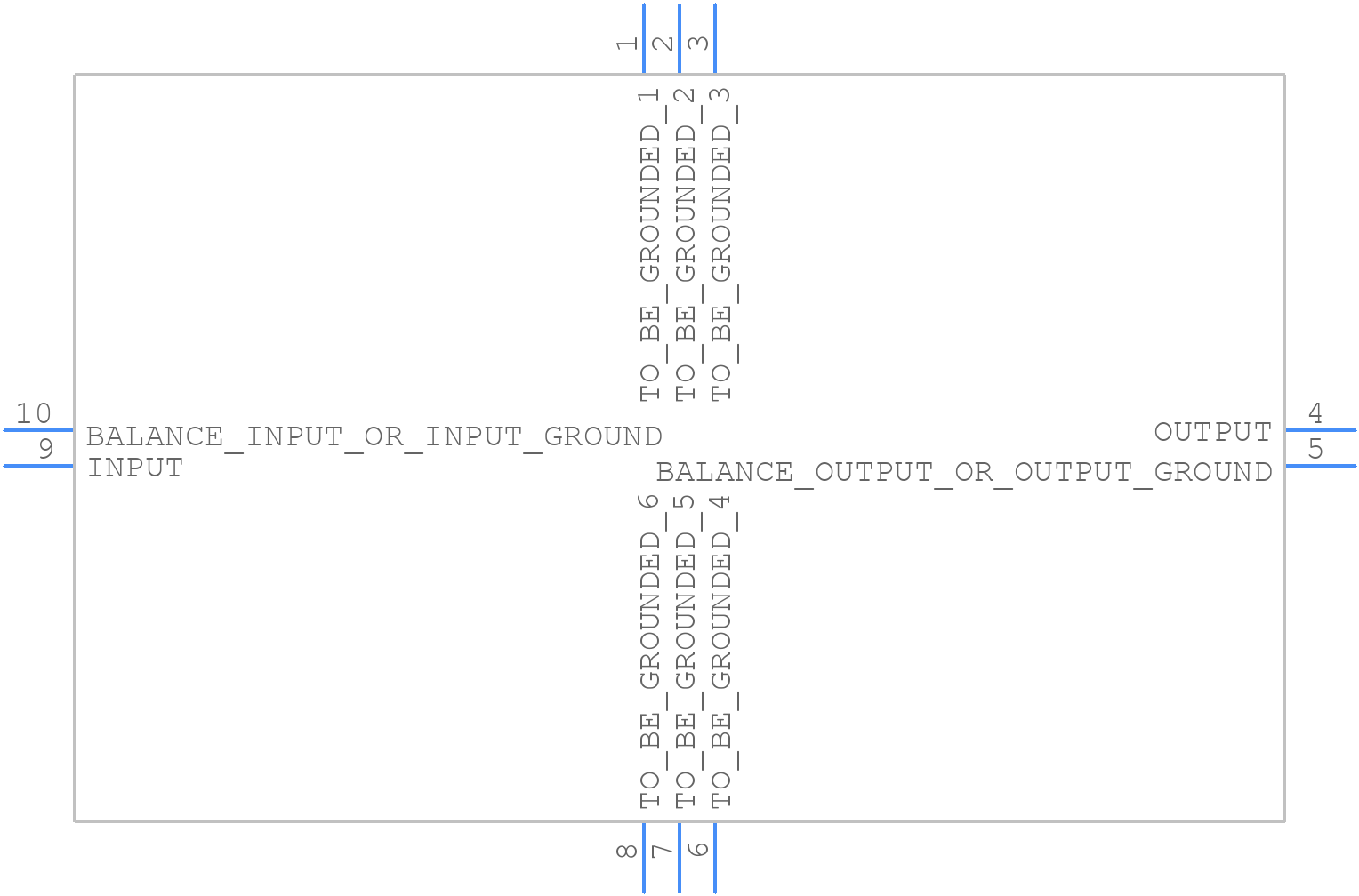 TB0217A - TAI-SAW Technology - PCB symbol