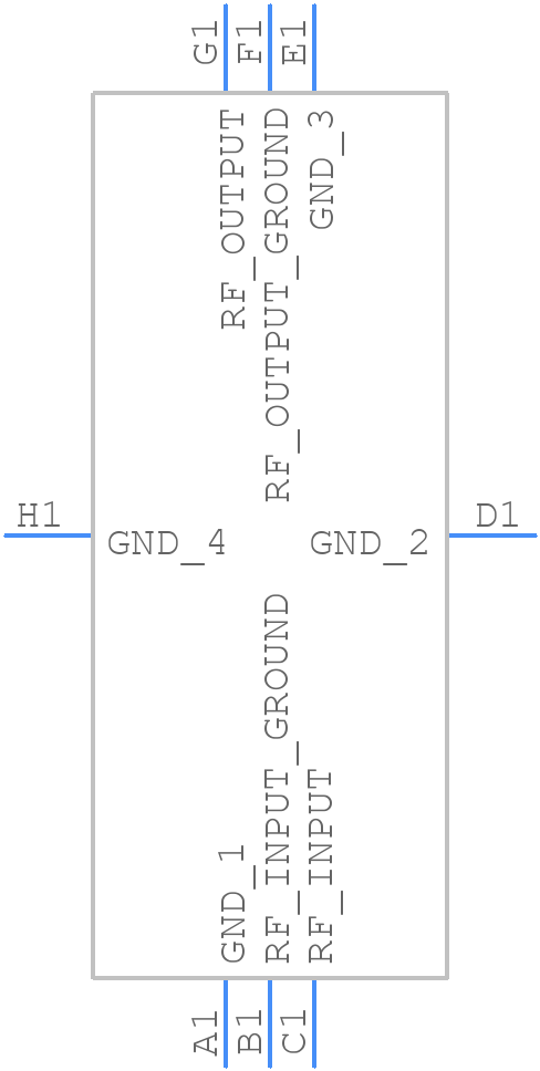 TB0530A - TAI-SAW Technology - PCB symbol