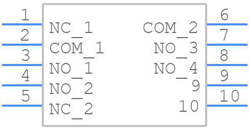 OS203012MU5QP1 - LITTELFUSE - PCB symbol