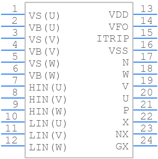 IM564X6DXKMA1 - Infineon - PCB symbol