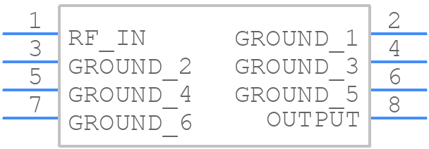 SCHF-25 - Mini-Circuits - PCB symbol