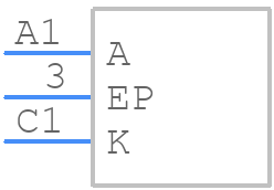 SMBB1150S-1100 - USHIO - PCB symbol