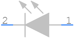 LED750-03AU - Roithner - PCB symbol