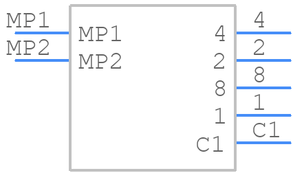 RTF16R3A - C & K COMPONENTS - PCB symbol