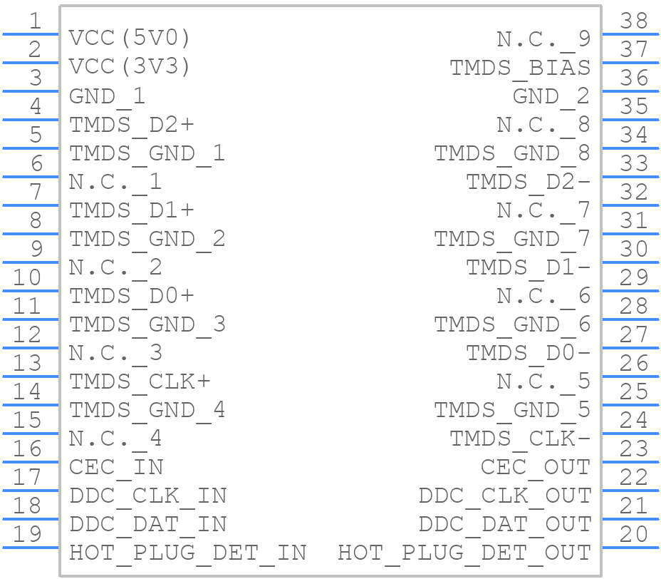 IP4776CZ38 /T3 - NXP - PCB symbol