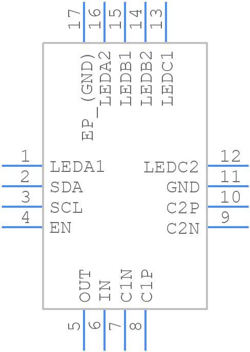 BD2606MVV-E2 - ROHM Semiconductor - PCB symbol