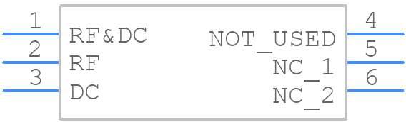 TCBT-123+ - Mini-Circuits - PCB symbol