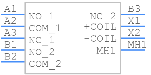 M83536/10-021M - TE Connectivity - PCB symbol