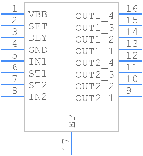 BV2HC045EFU-CE2 - ROHM Semiconductor - PCB symbol