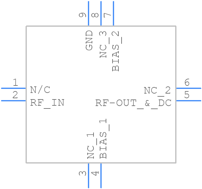 PMA-545G2+ - Mini-Circuits - PCB symbol