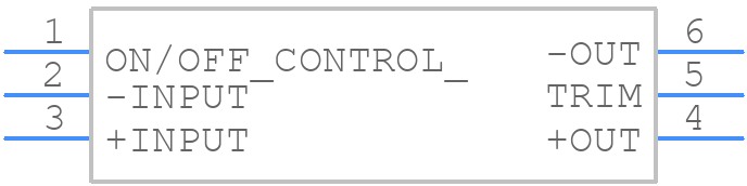 PKE3313PI - Flex Power Modules - PCB symbol