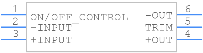 PKE3211PI - Flex Power Modules - PCB symbol