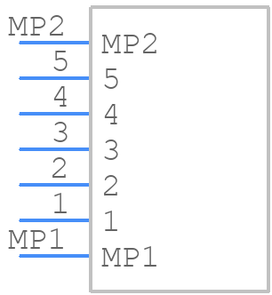 105431-1205 - Molex - PCB symbol