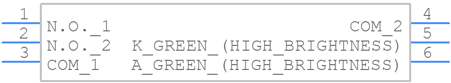 B3W-9002-HG1G - OMRON Electronics - PCB symbol