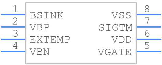 ZSC31015EEG1-R - Renesas Electronics - PCB symbol