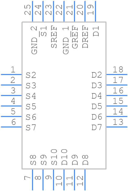 GTL2010BS,118 - NXP - PCB symbol