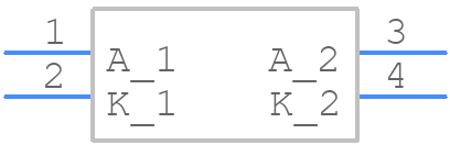 RF2001NS2DTL - ROHM Semiconductor - PCB symbol